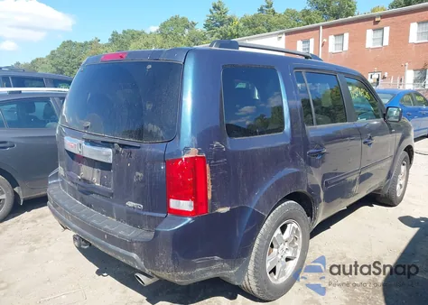 2011 Honda Pilot Ex-L из США, поврежденный, VIN 5FNYF4H53BB034687